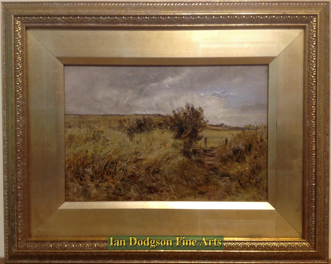 The wind in the grass, Anglesey by William Joseph Julius Caesar Bond