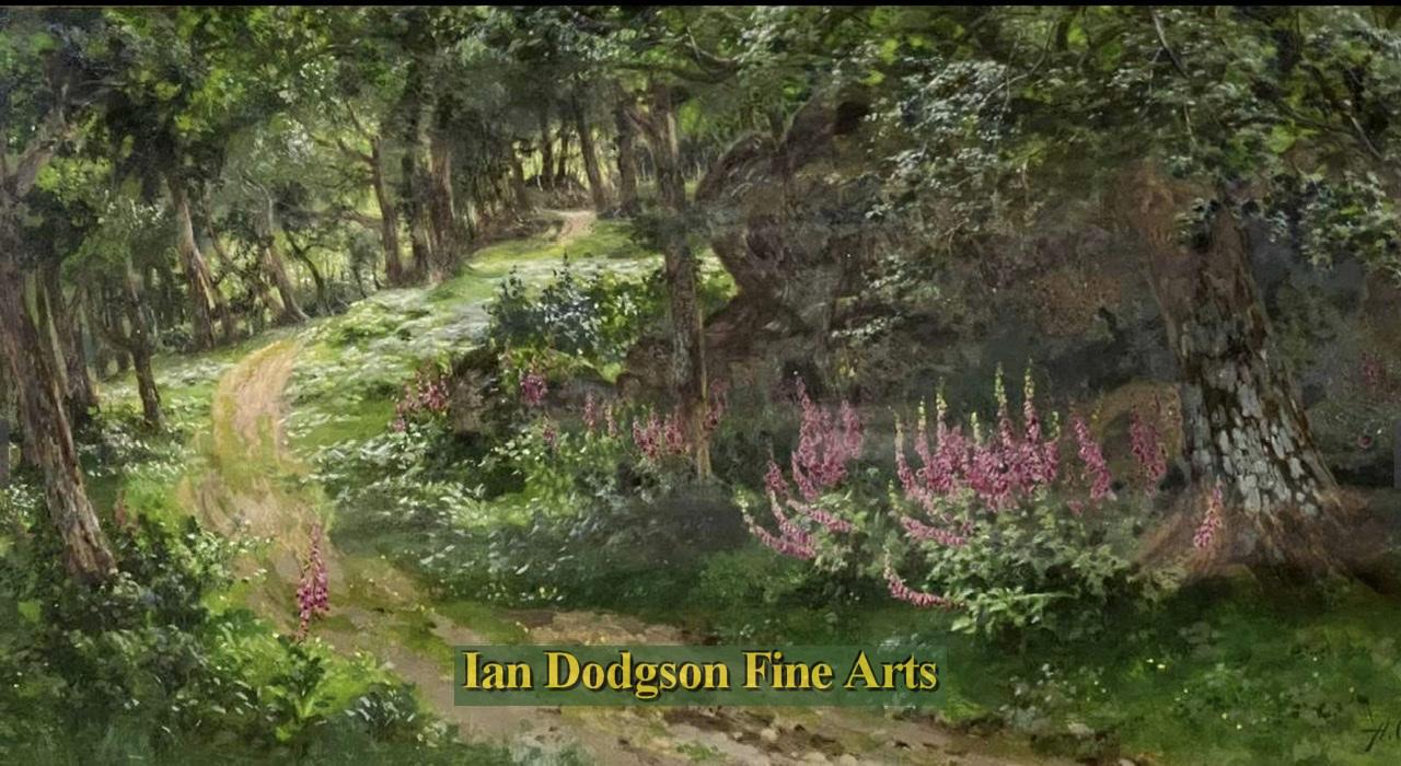 Woodland Path by Alfred Oliver