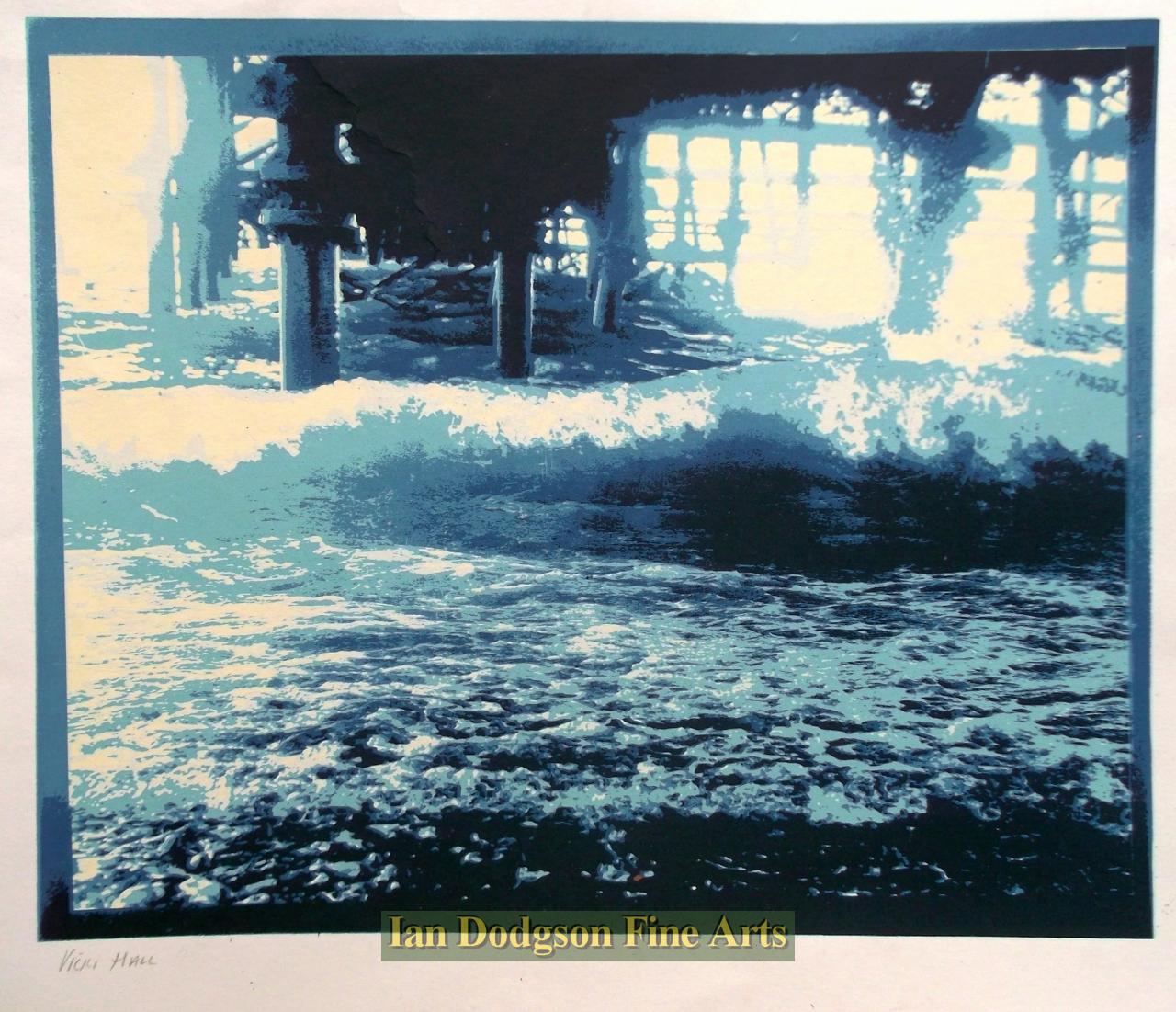 Beneath The Pier by Victoria Hall